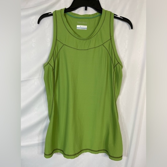 Columbia Omni-wick performance green tank top Women’s large - Picture 7 of 12